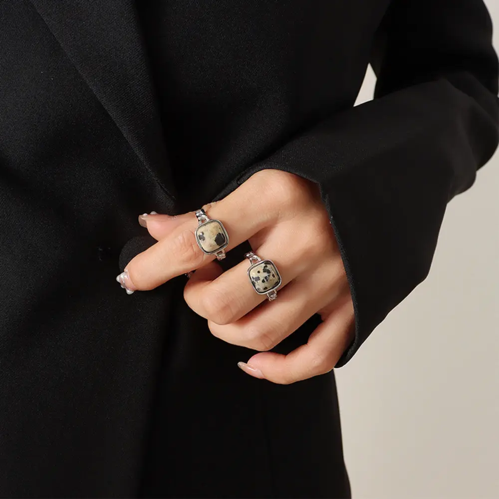 Raw Gemstone Ring, image 3