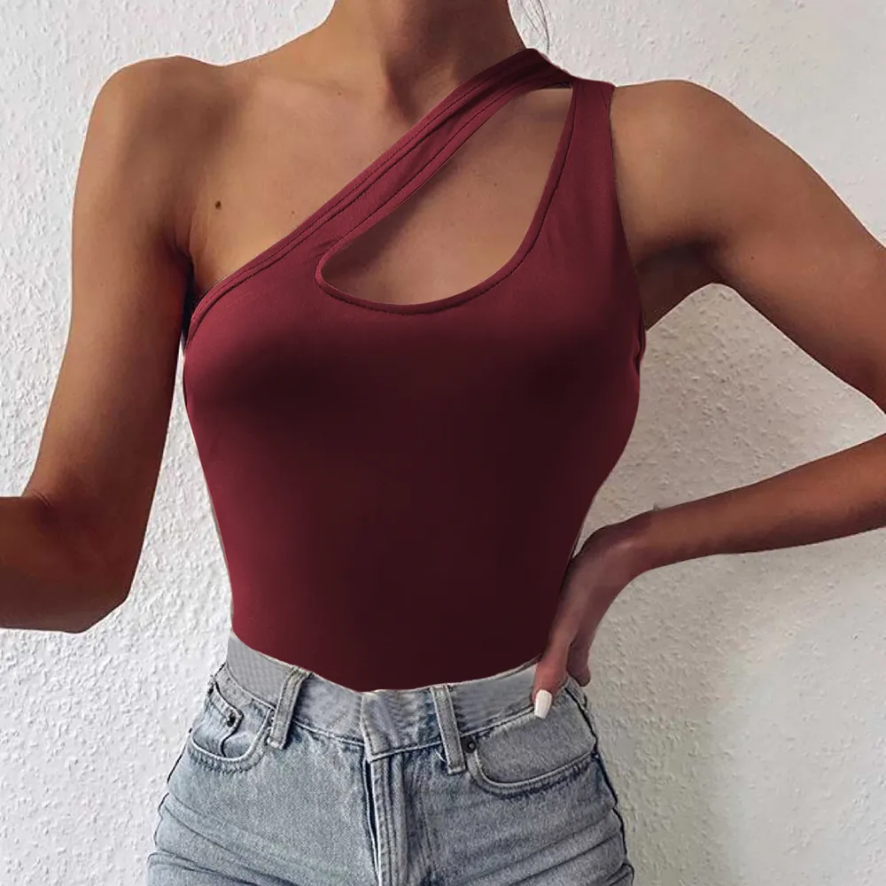 One Shoulder Cutout Cami, image 4