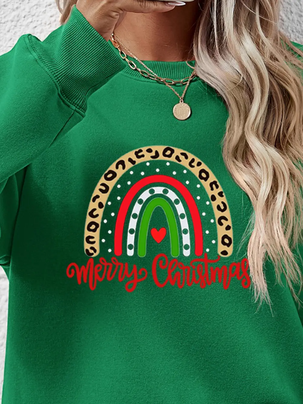 MERRY CHRISTMAS Graphic Sweatshirt, image 4
