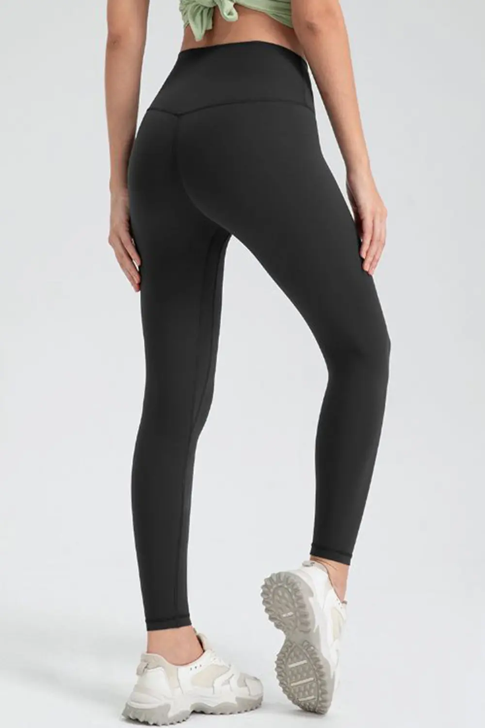 Wide Waistband Slim Fit Active Leggings, image 13