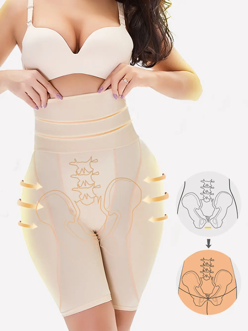 Full Size Hip Lifting Shaping Shorts, image 14