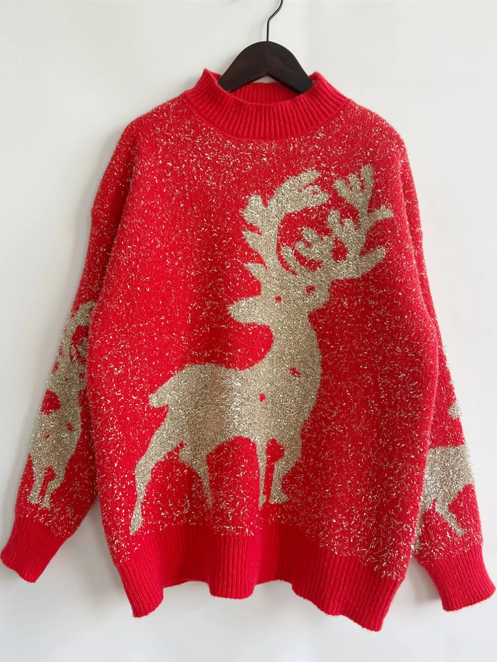 Christmas Element Round Neck Sweater, image 9