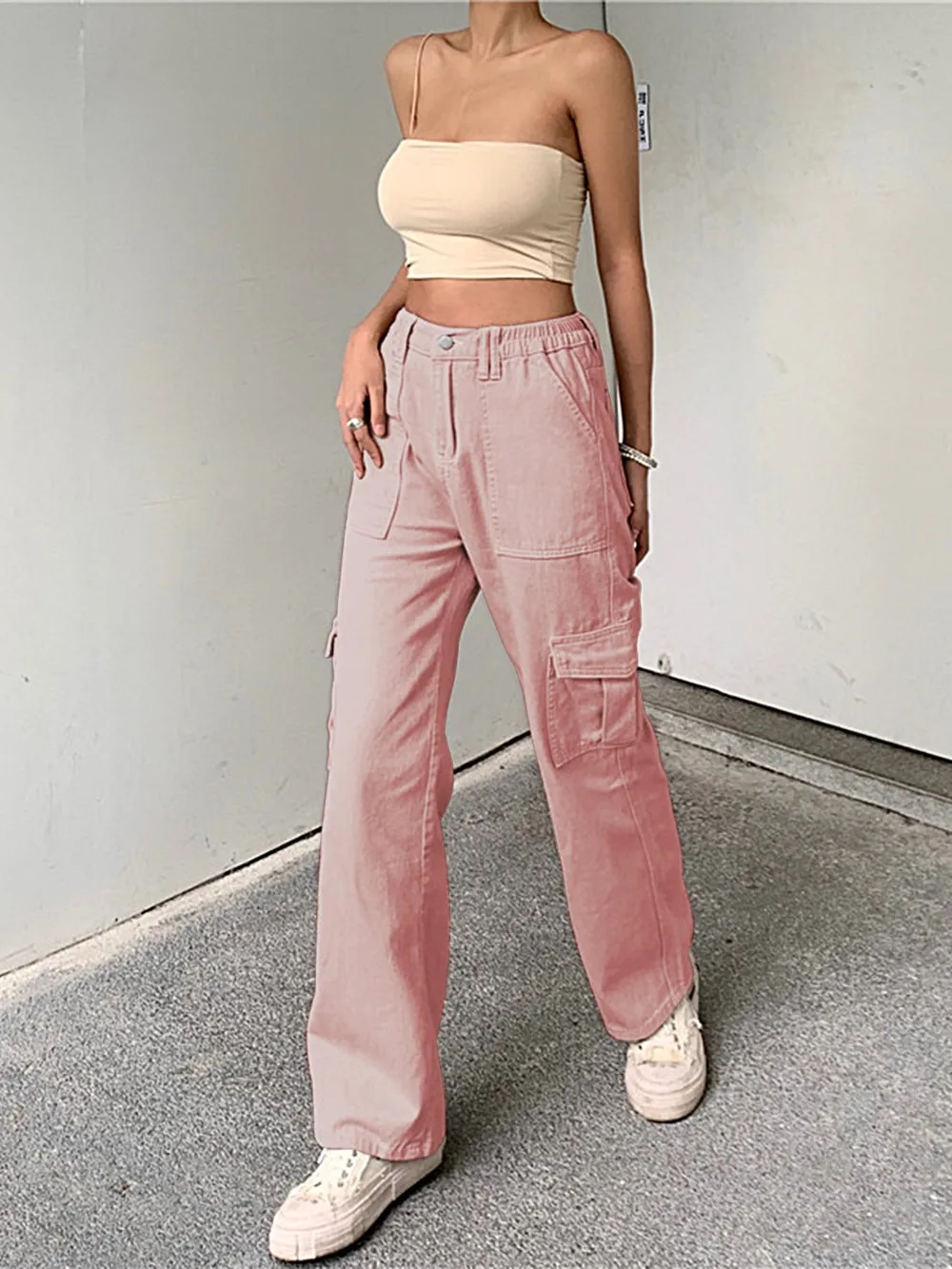 Straight Jeans with Pockets, image 29