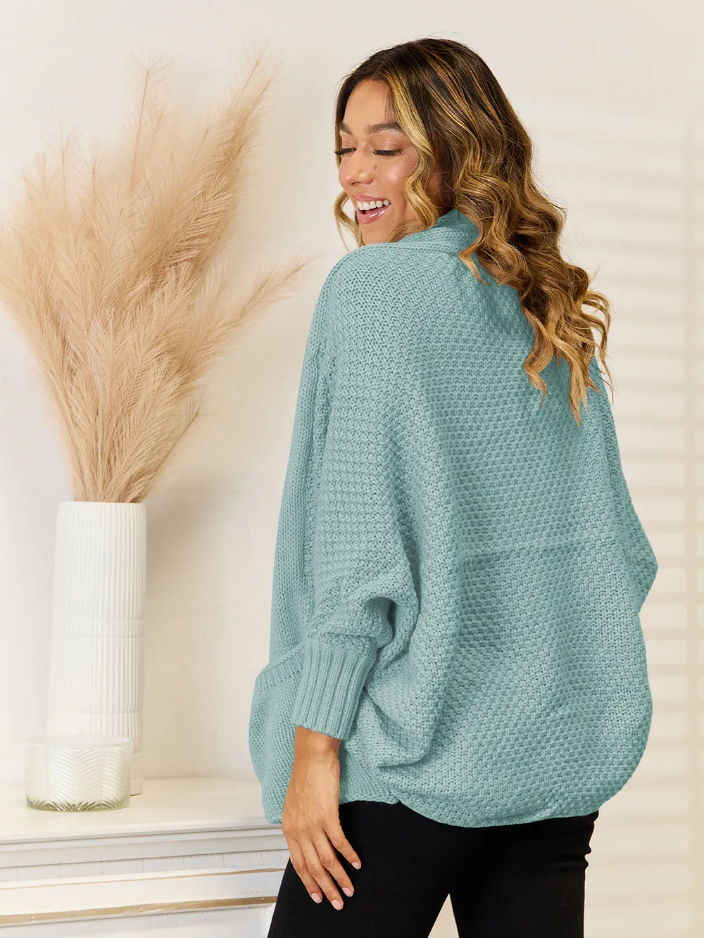 Open Front Cardigan with Pockets, image 11