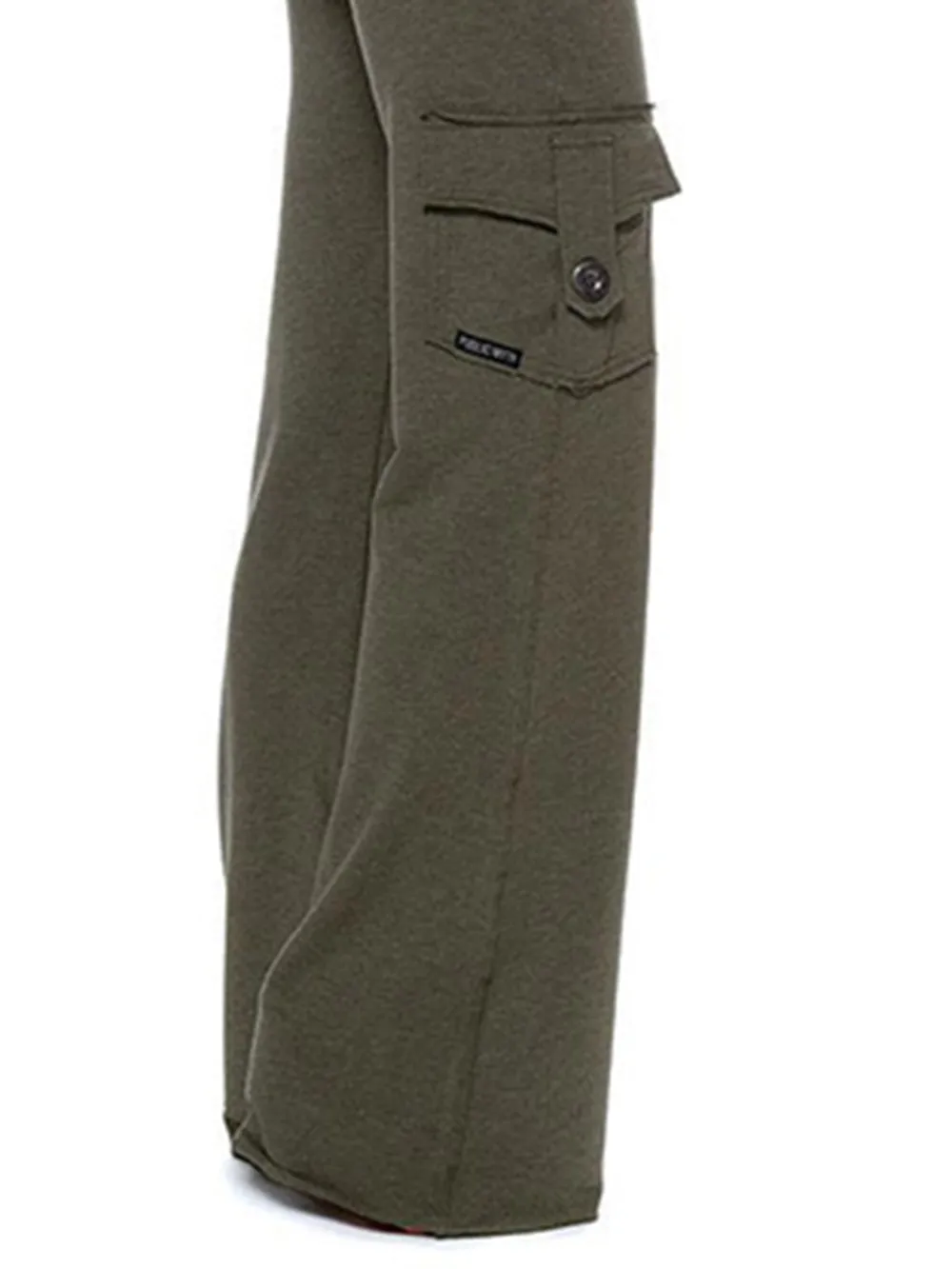 Mid Waist Pants with Pockets, image 25