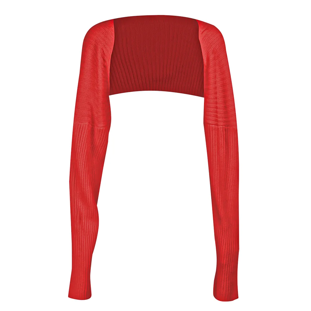 Long Sleeve Knit Bolero, image 6
