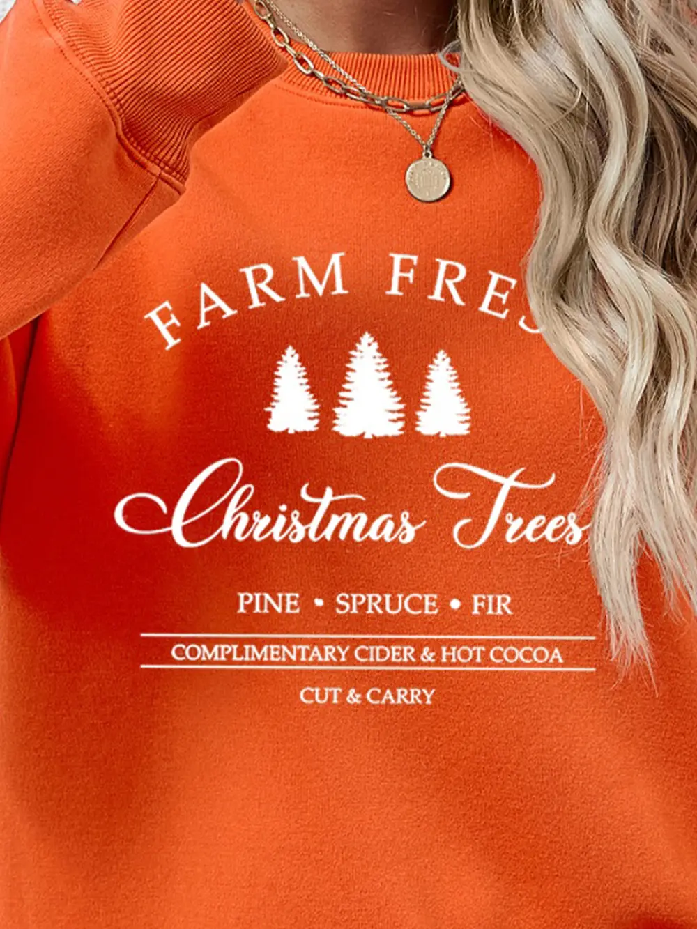 Graphic Round Neck Dropped Shoulder Sweatshirt, image 9