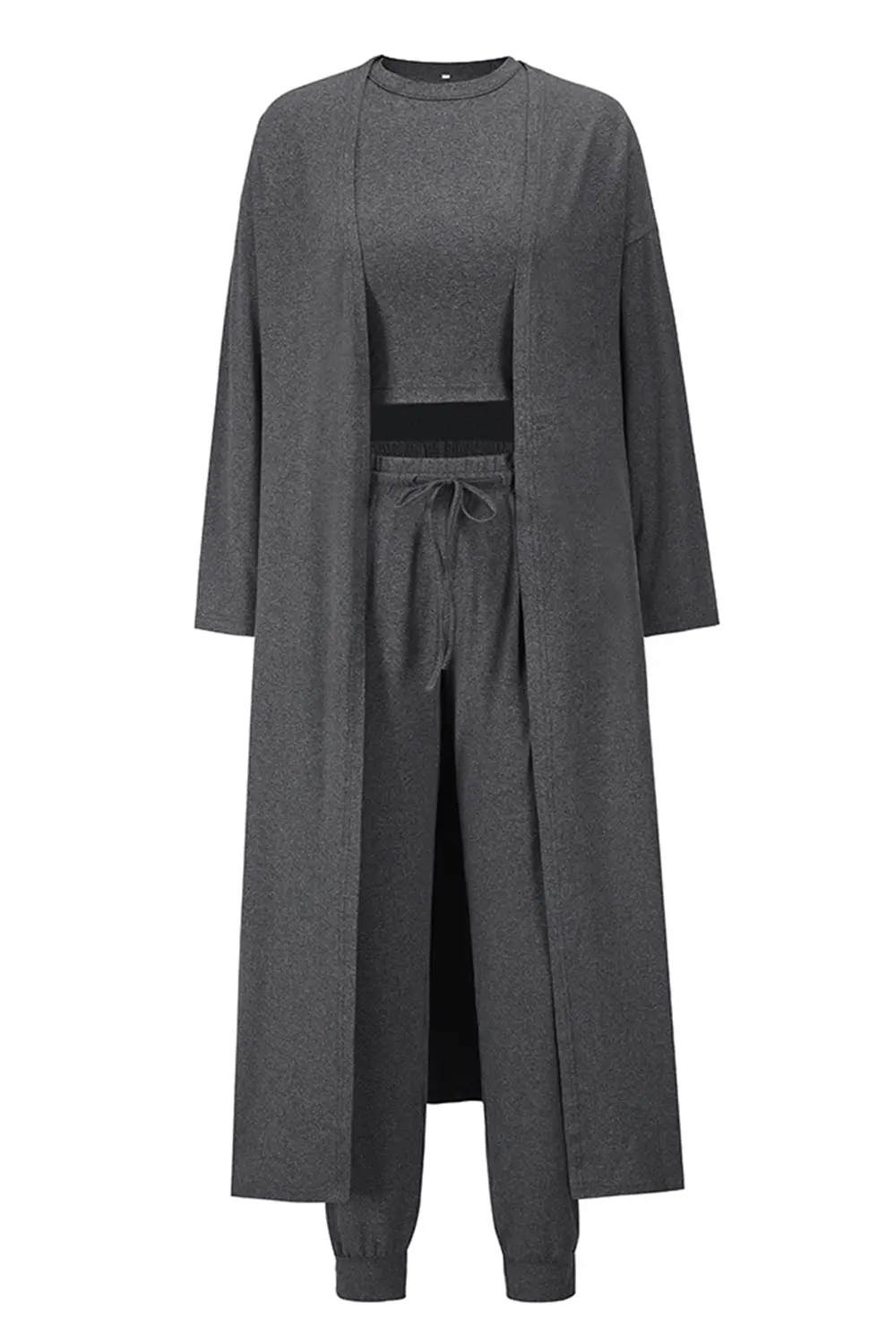 Tank, Pants, and Cardigan Set with Pockets, image 14