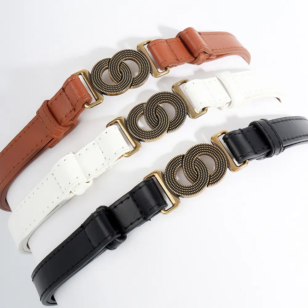 Alloy Buckle PU Belt, image 8