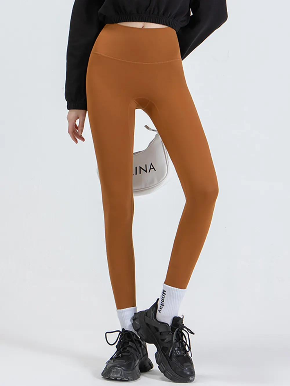Wide Waistband Sports Leggings, image 17