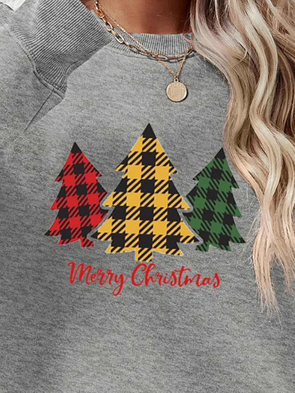 MERRY CHRISTMAS Dropped Shoulder Sweatshirt, image 6