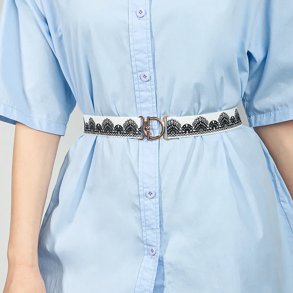 Toggle Clasp Elastic Belt, image 8