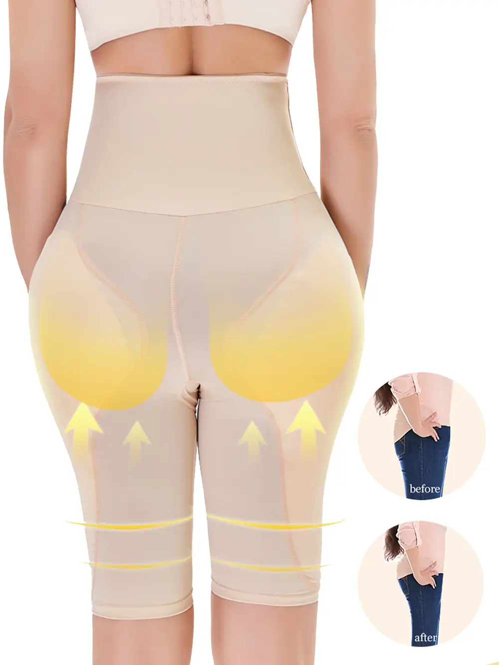 Full Size Hip Lifting Shaping Shorts, image 17