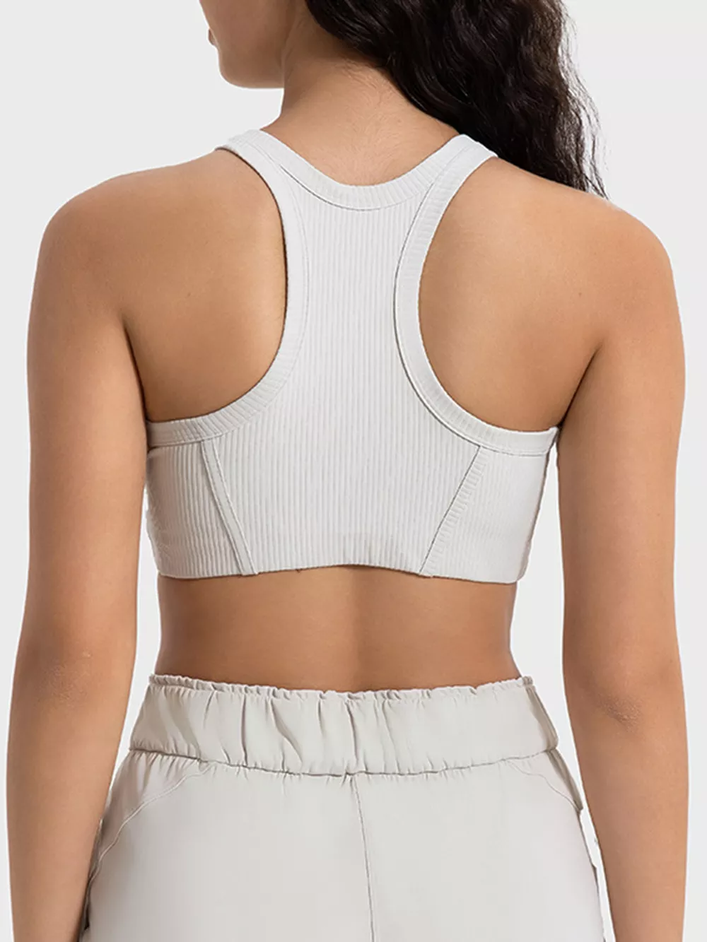 Wide Strap Cropped Sport Tank, image 18