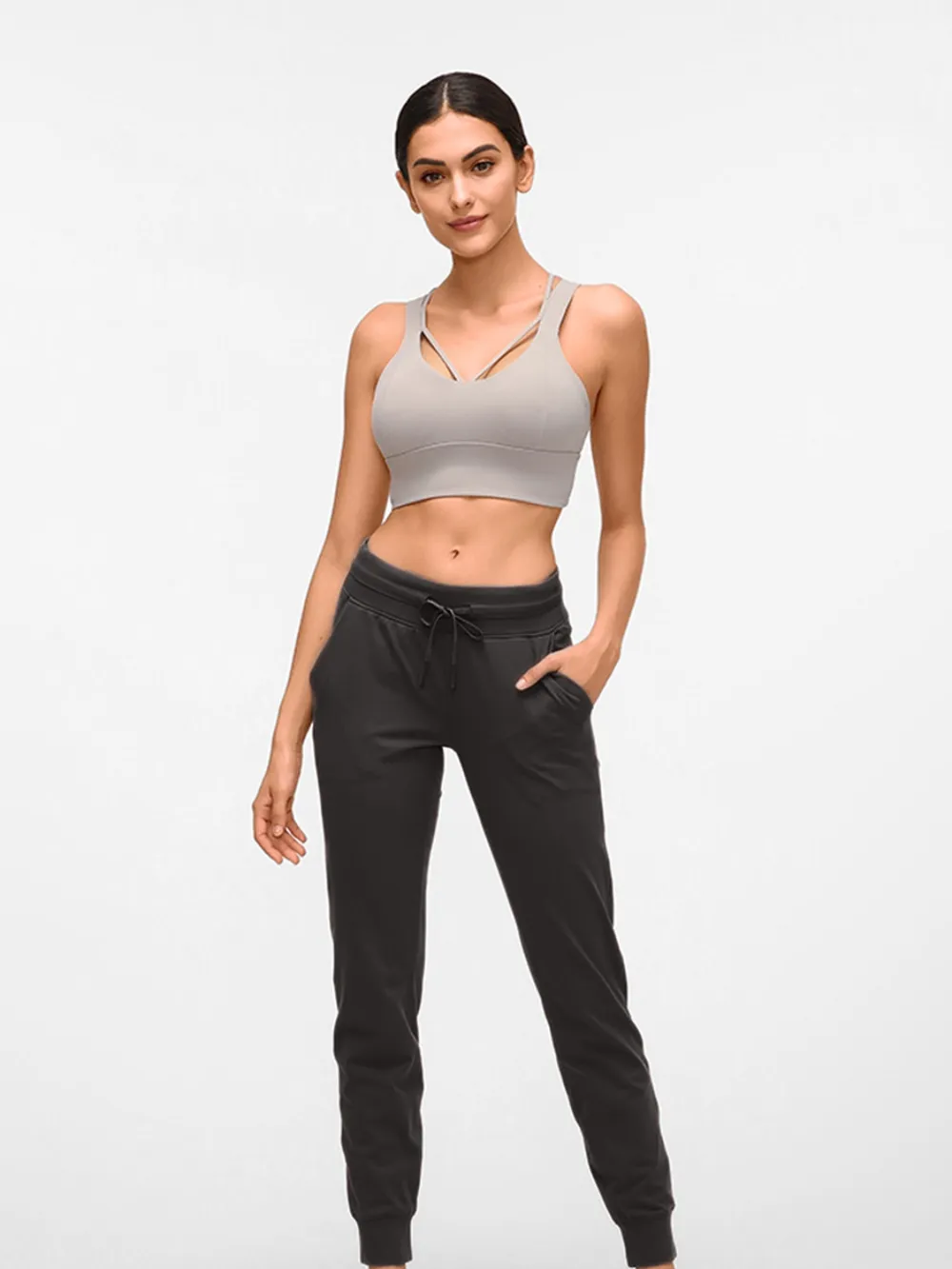 Tied Joggers with Pockets, image 6