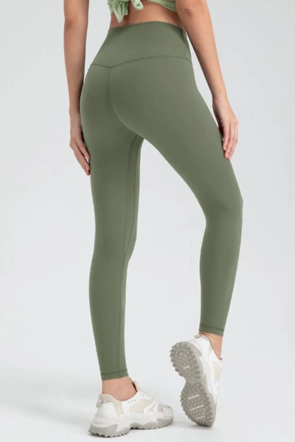 Wide Waistband Slim Fit Active Leggings, image 16