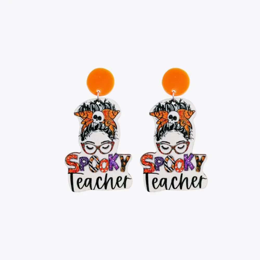 Halloween Drop Earrings, image 2