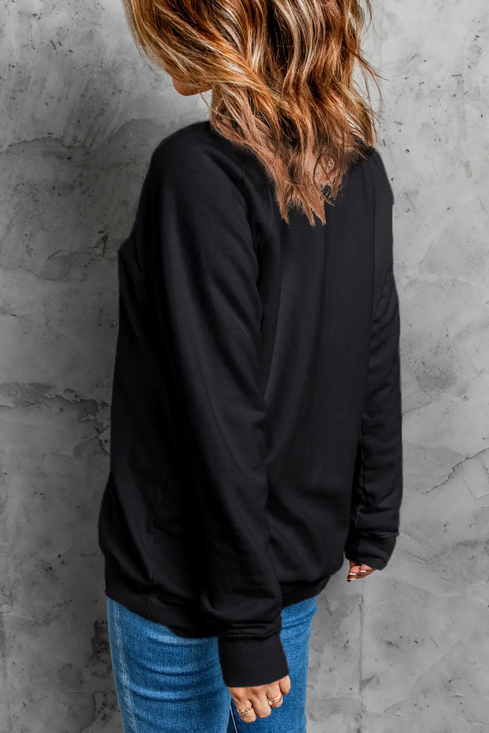 MERRY CHRISTMAS Long Sleeve Sweatshirt, image 3