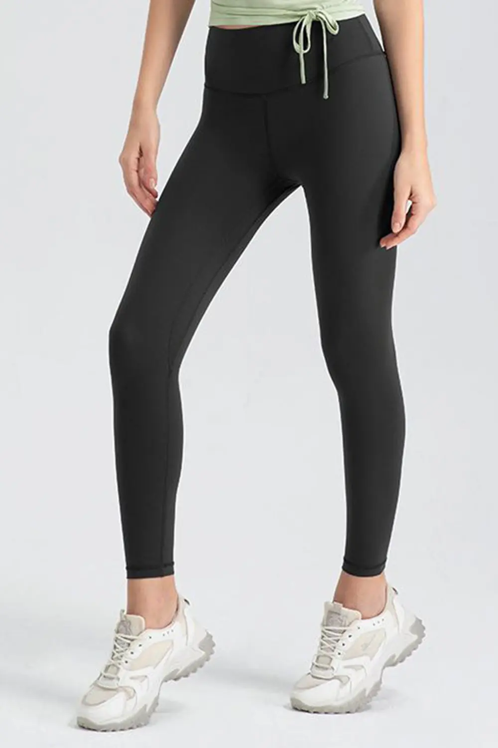 Wide Waistband Slim Fit Active Leggings, image 12