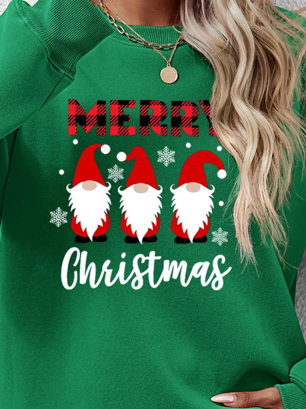 MERRY CHRISTMAS Long Sleeve Sweatshirt, image 23