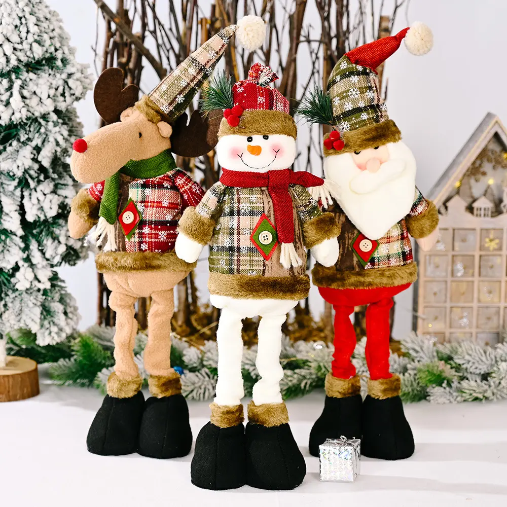 Christmas Telescopic Leg Doll, image 4