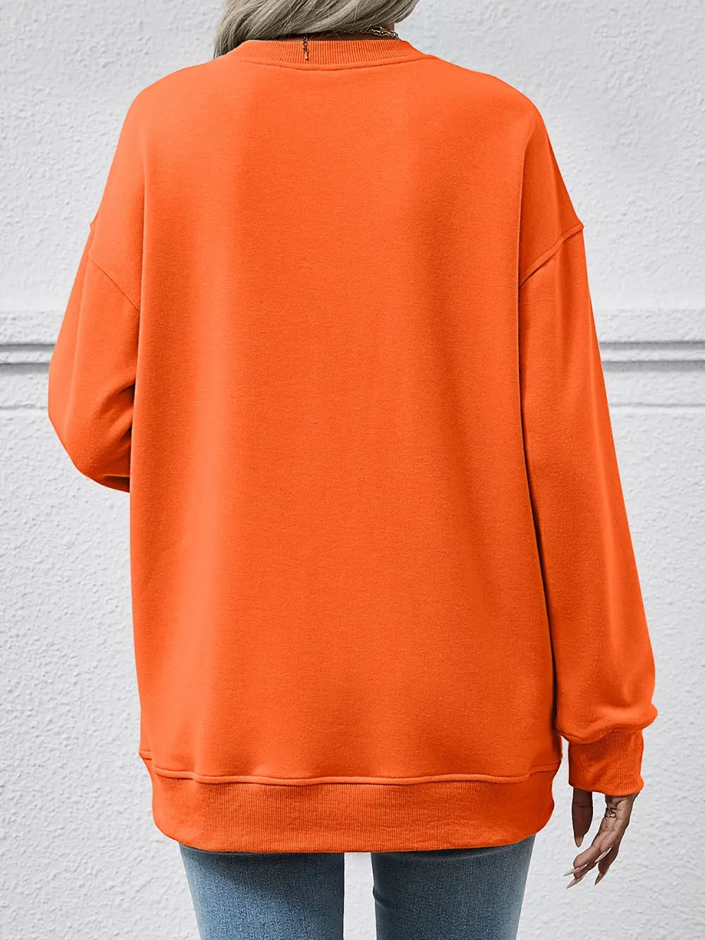 Round Neck Long Sleeve Sweatshirt, image 3