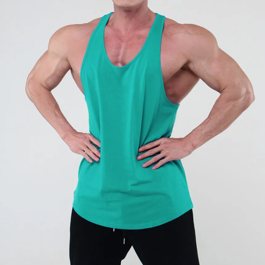 Men's Plus Size Round Neck Racerback Tank, image 14