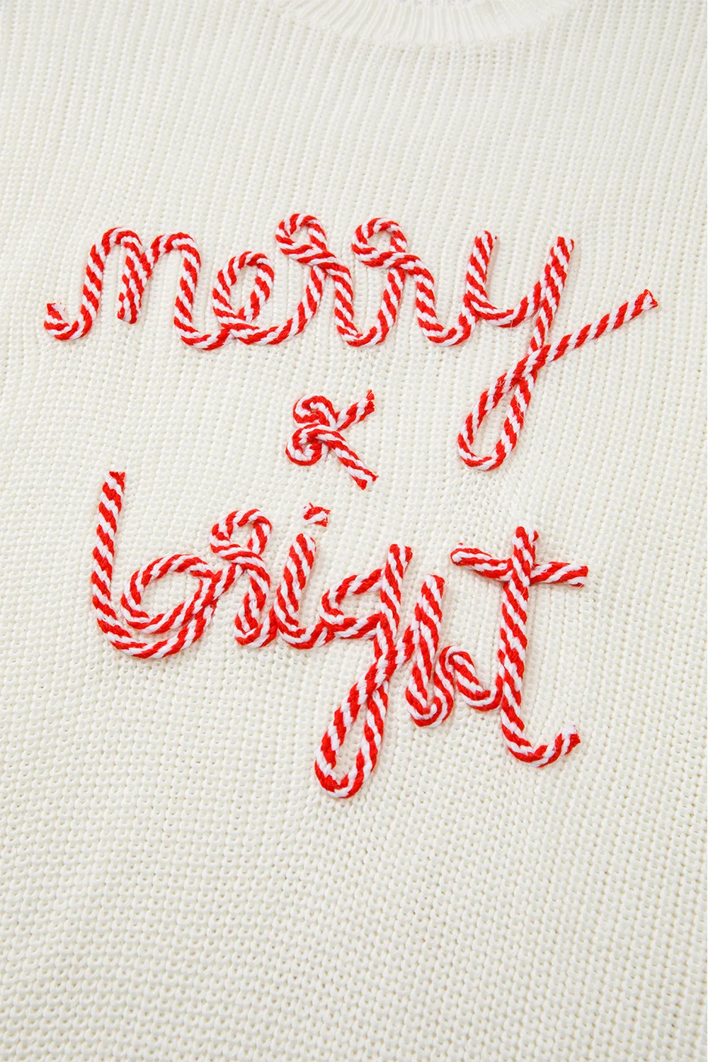 MERRY & BRIGHT Round Neck Sweater, image 2