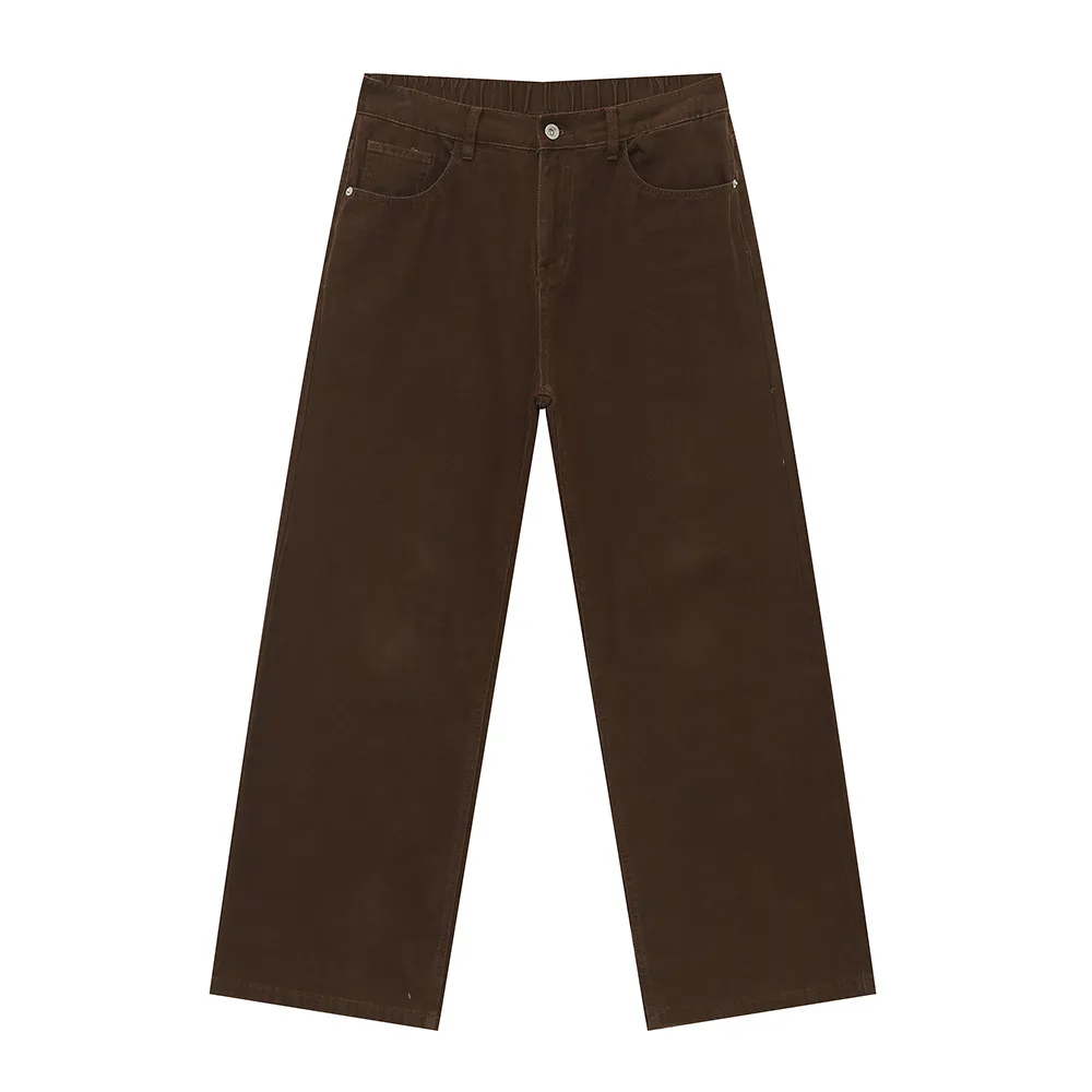 Straight-Leg Jeans with Back Elasticated Waistband, image 8