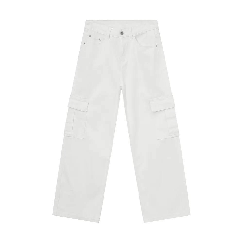 Wide Leg Cargo Jeans, image 22
