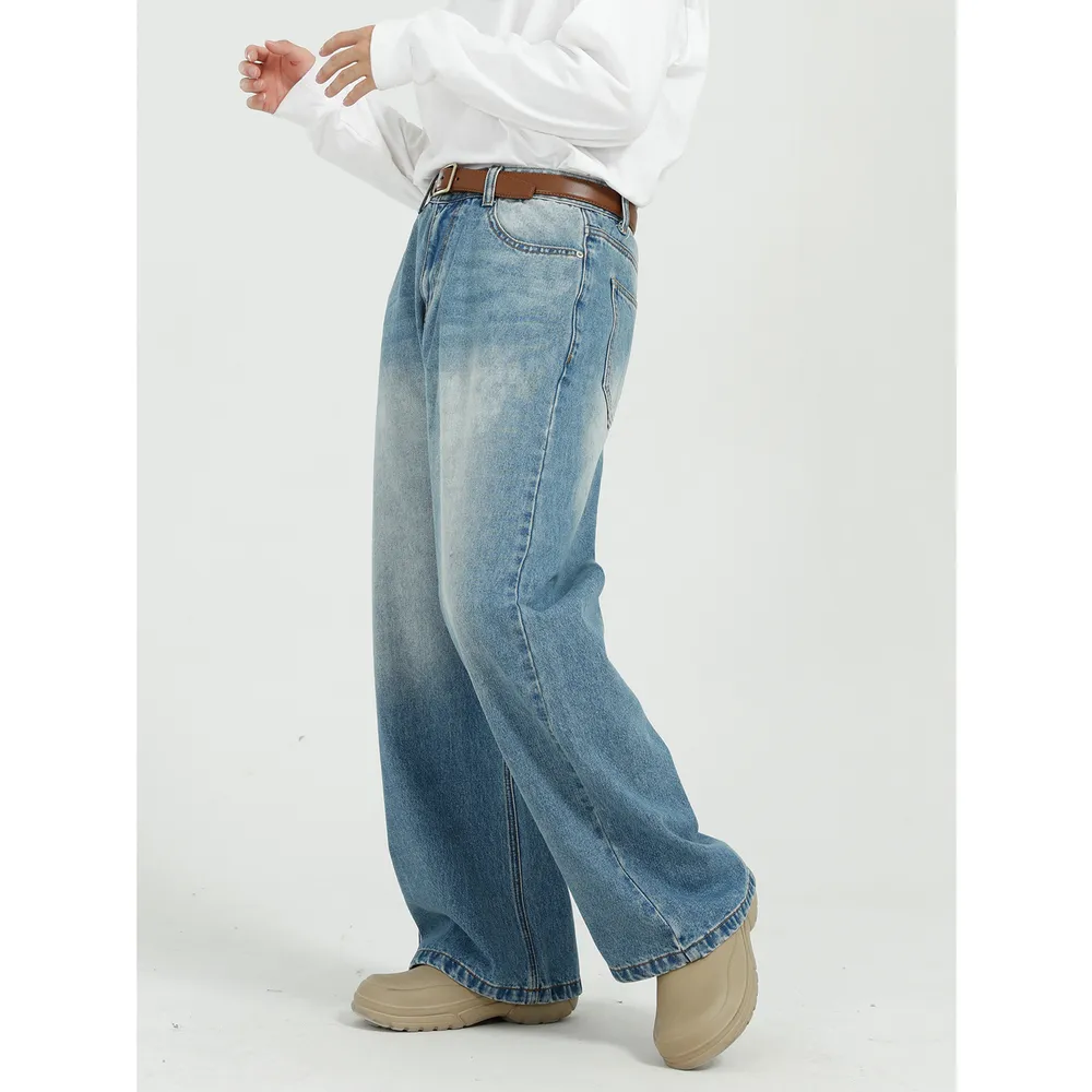 Wide Leg Jeans with Pockets, image 4