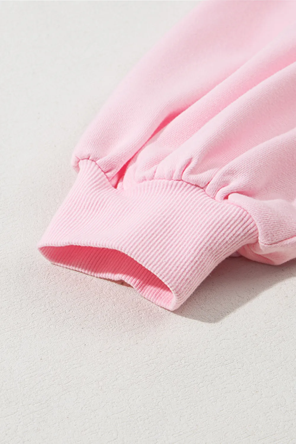Bow Round Neck Long Sleeve Sweatshirt, image 2