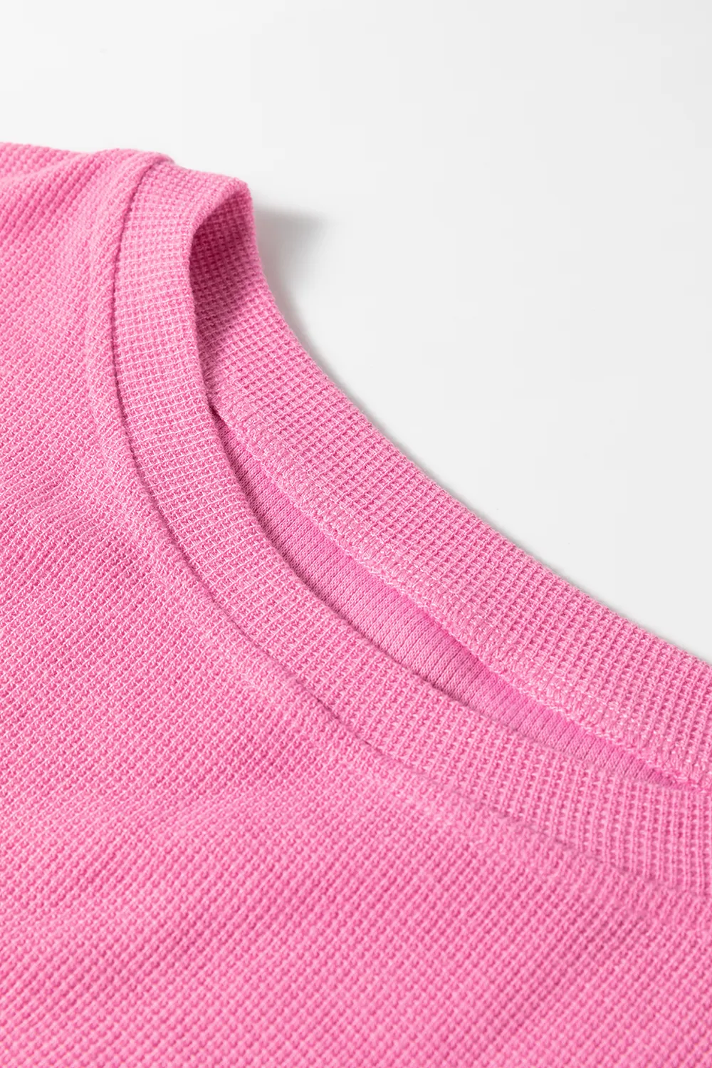 Exposed Seam Contrast Long Sleeve Sweatshirt, image 2