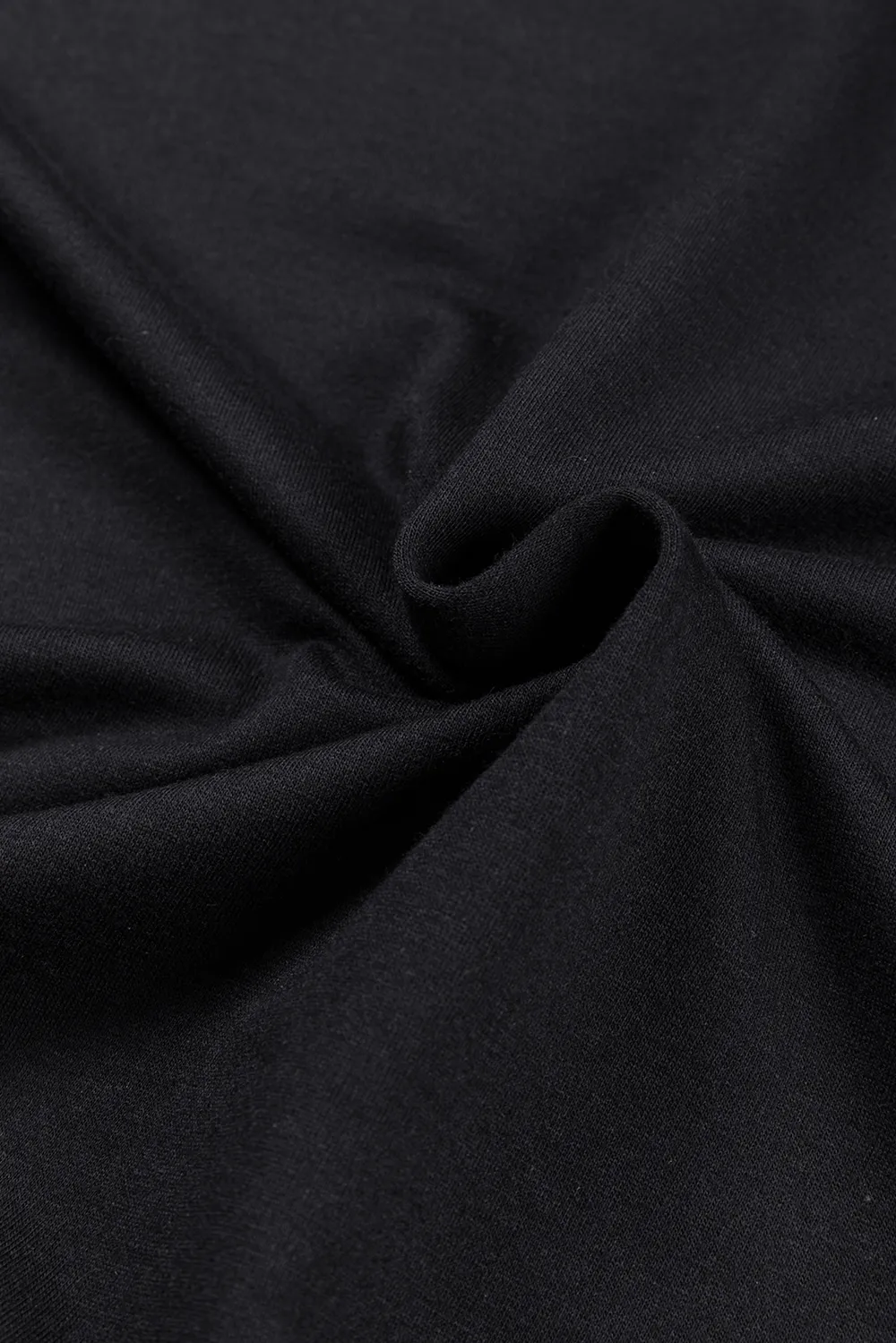 Side Slit High-Low Cowl Neck Long Sleeve Blouse, image 3