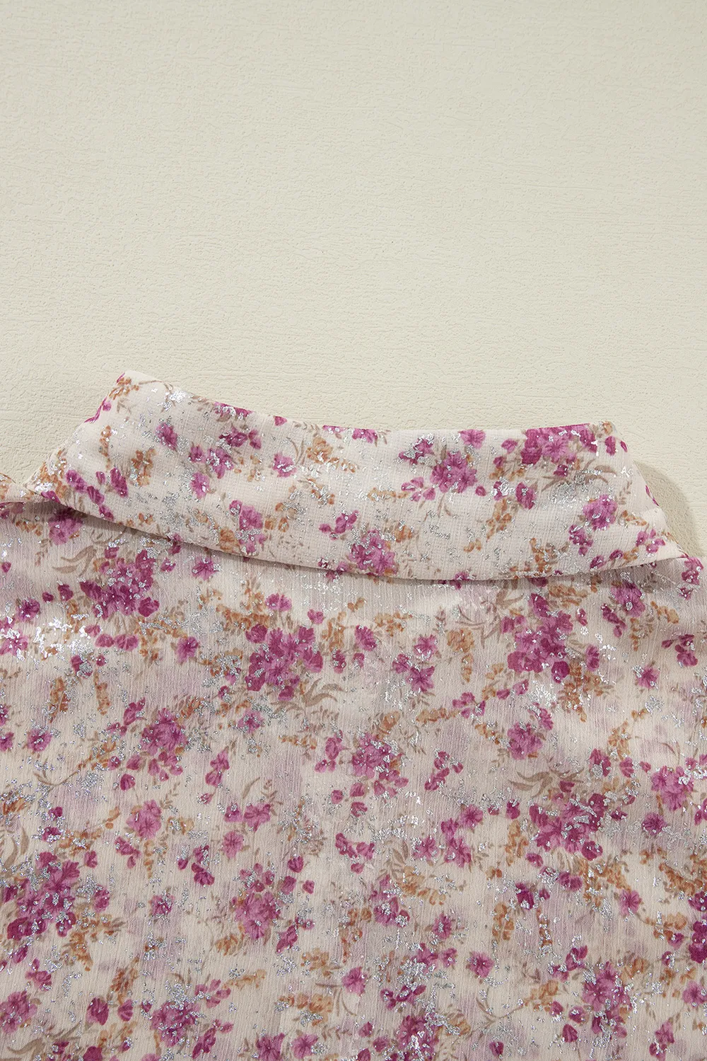Printed Collared Neck Long Sleeve Shirt, image 3