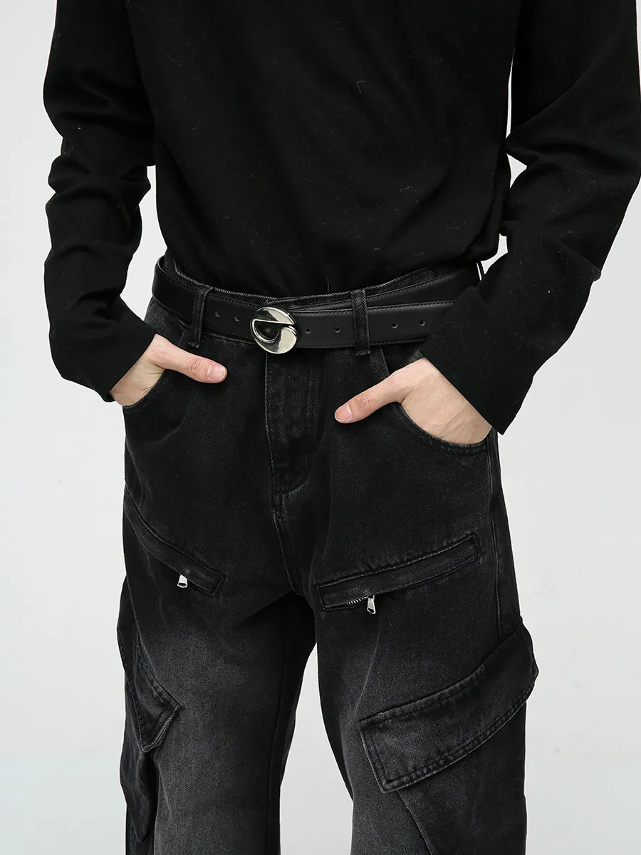 Baggy Jeans with Cargo Pockets, image 6