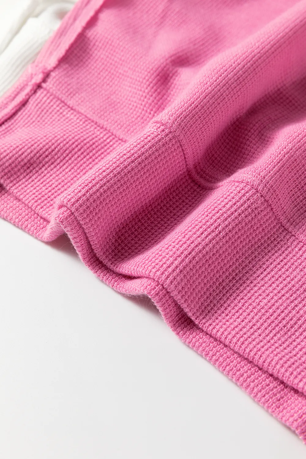 Exposed Seam Contrast Long Sleeve Sweatshirt, image 6