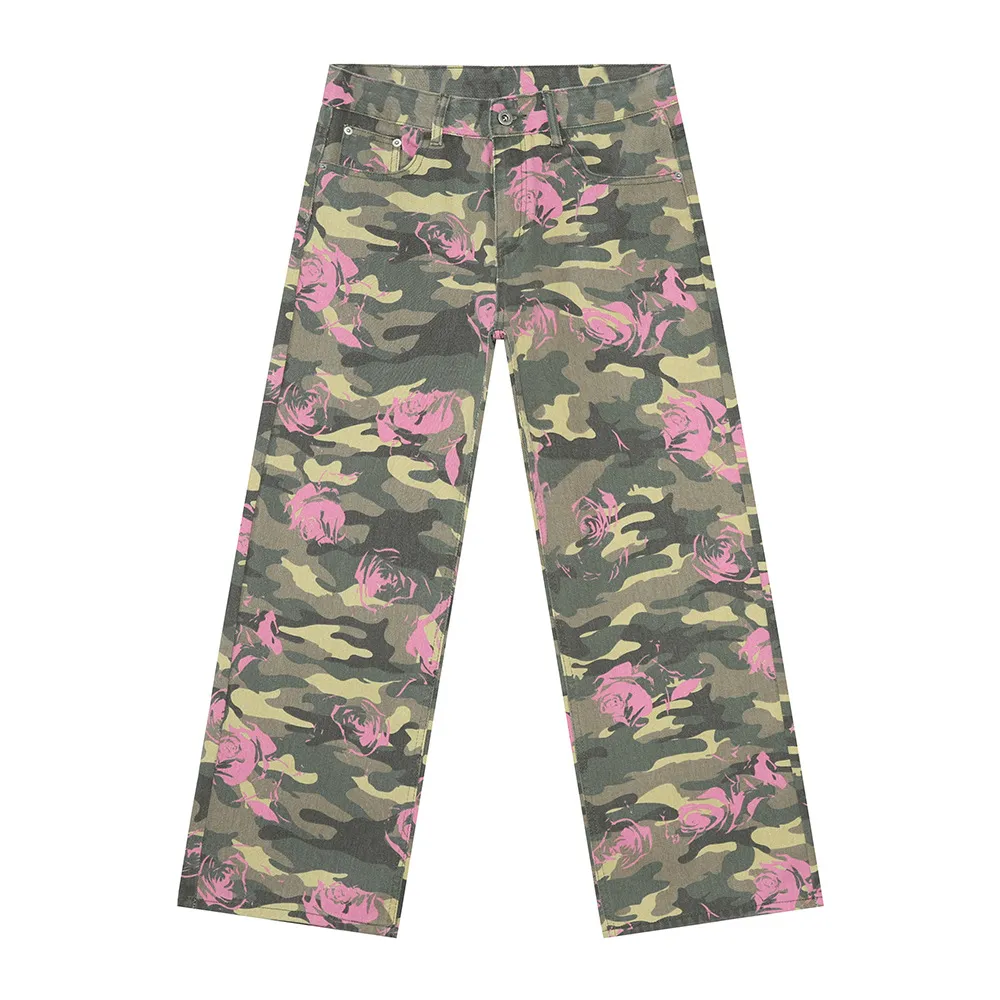 Camouflage Jeans with Pockets, image 11