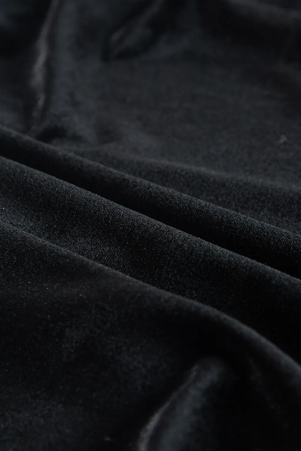 Surplice Long Sleeve Velvet Dress, image 4