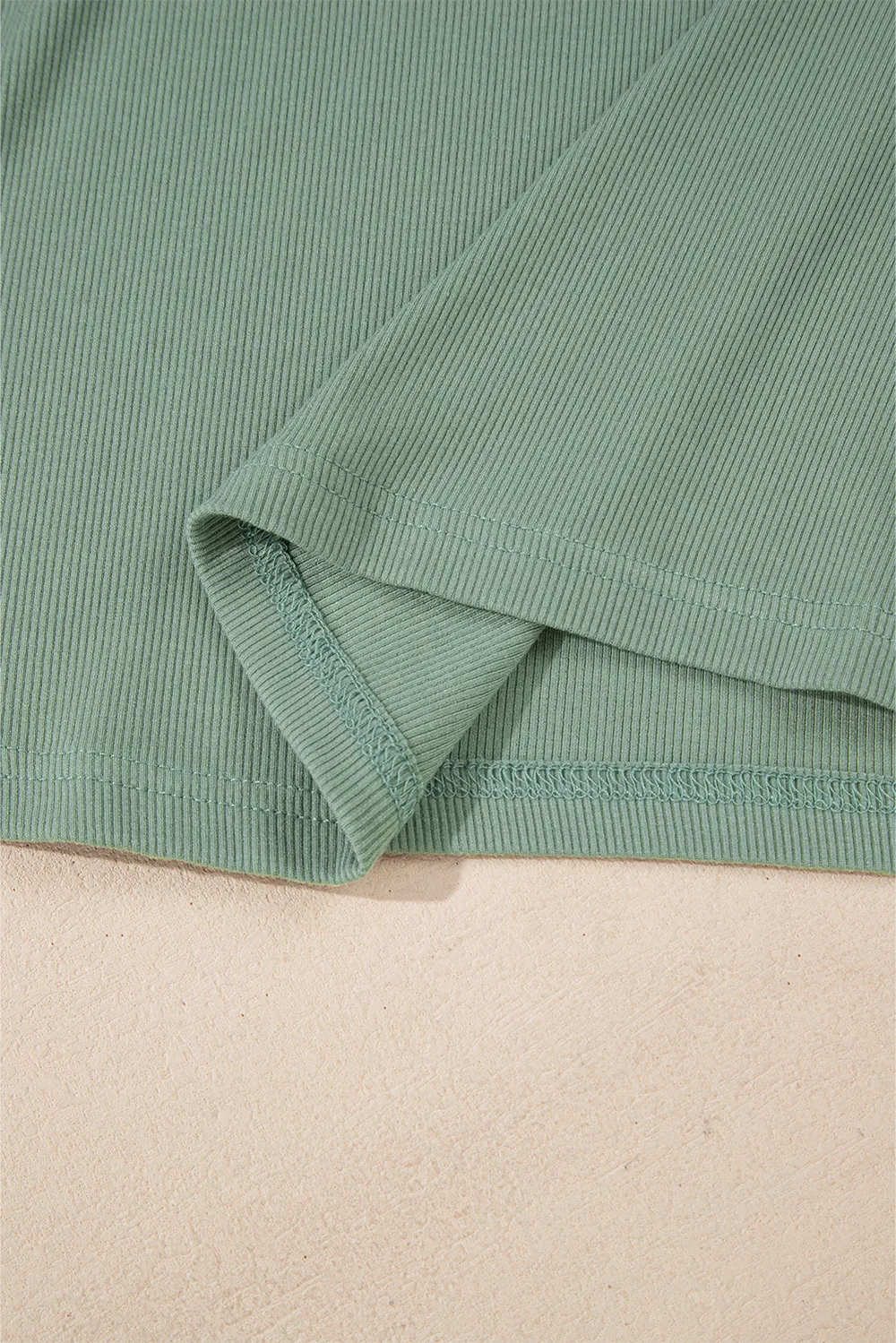 Color Block Round Neck Raglan Sleeve Top, image 5