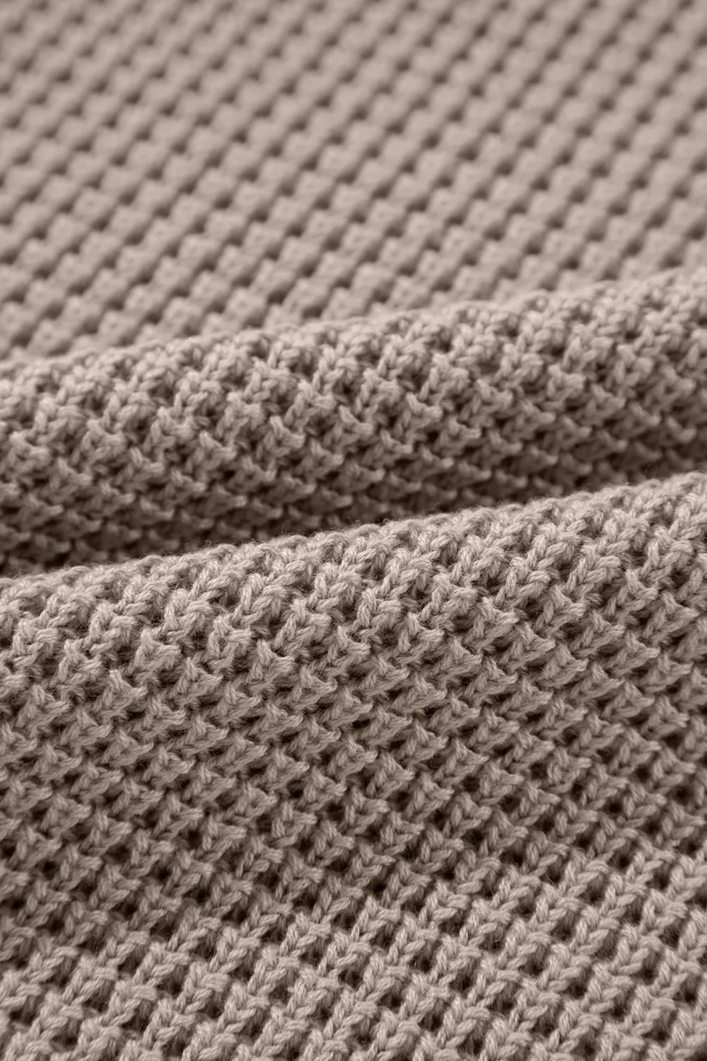 Striped & Checkered Turtleneck Dropped Shoulder Sweater, image 17