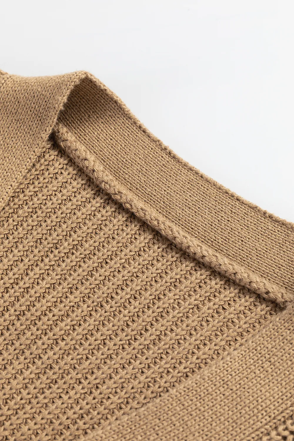 Button Up V-Neck Sweater Vest, image 5