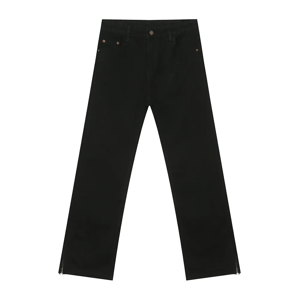 Side Zipper Slim Jeans, image 5
