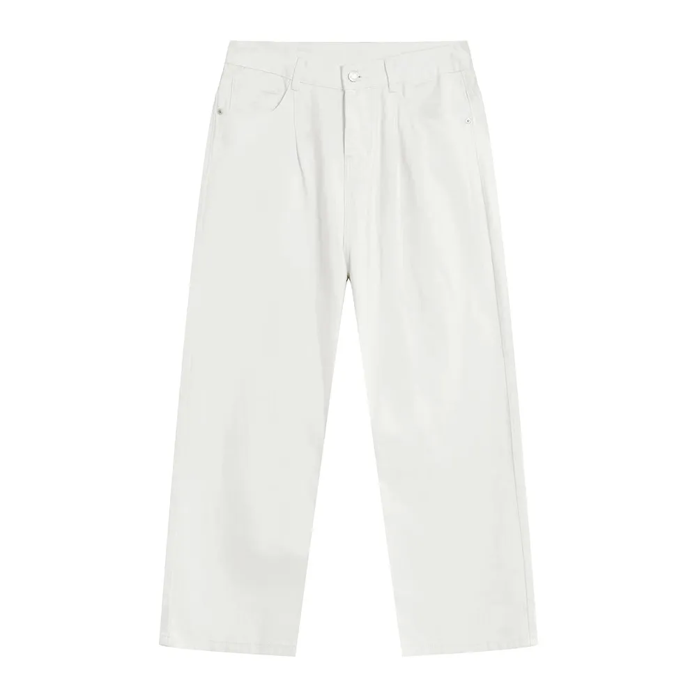 Wide Leg Jeans with Pockets, image 4