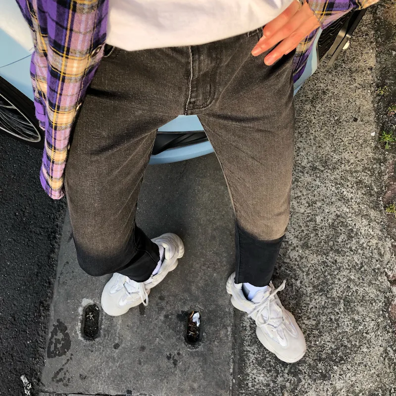 Men's Slim Fit Jeans with Pockets, image 4