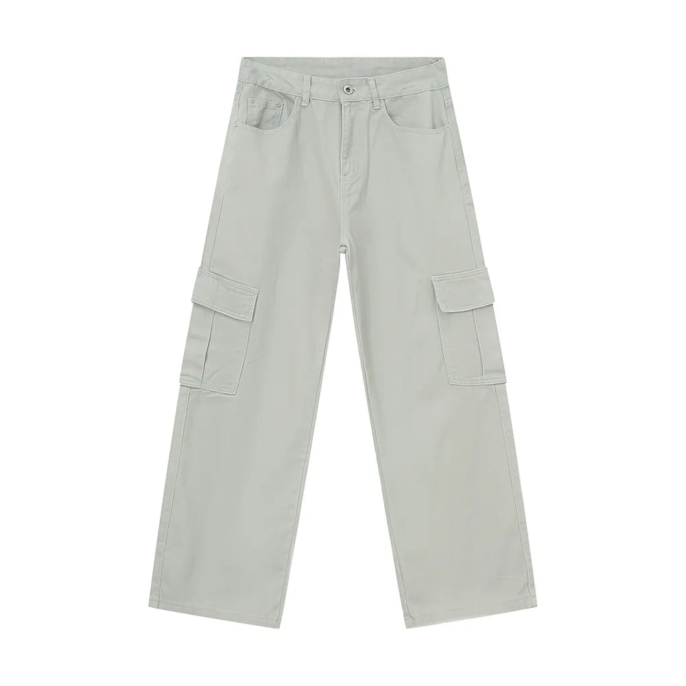 Wide Leg Cargo Jeans, image 19