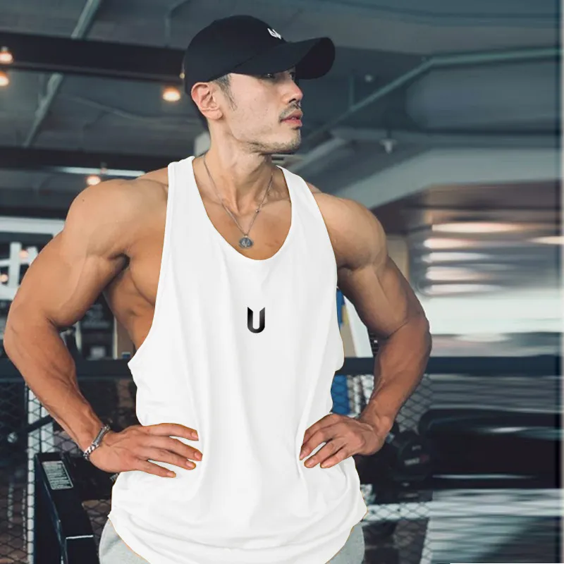 Men's Plus Size Round Neck Wide Strap Tank, image 5