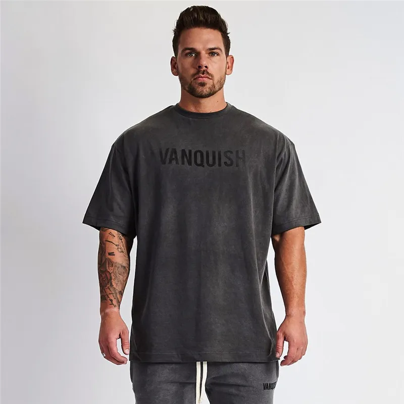 Men's Plus Size Round Neck Half Sleeve T-Shirt, image 4
