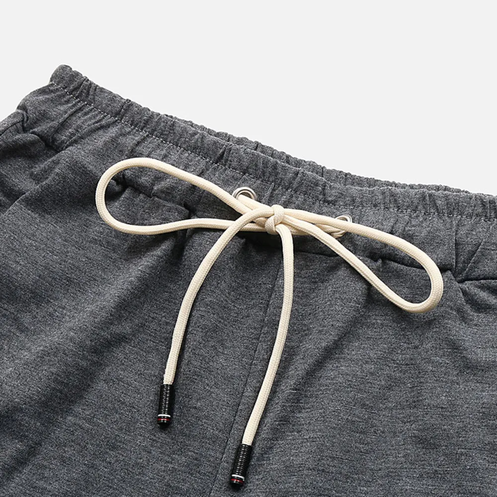 Drawstring Waist Three-Piece Shorts Set, image 4