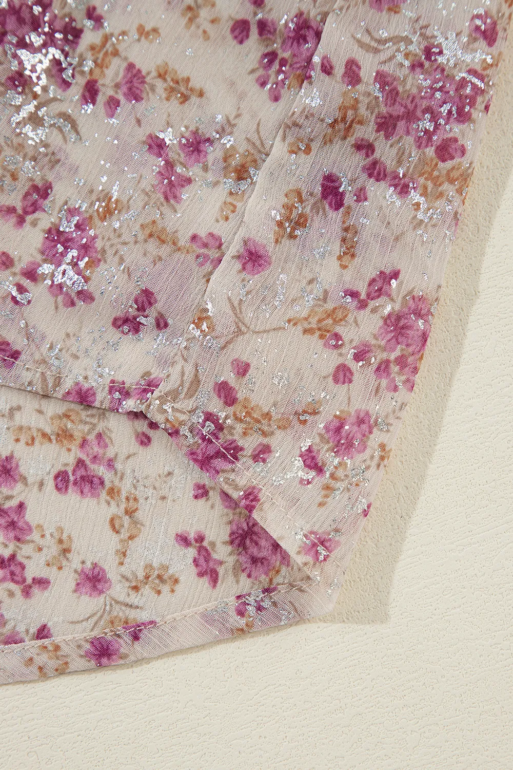 Printed Collared Neck Long Sleeve Shirt, image 7